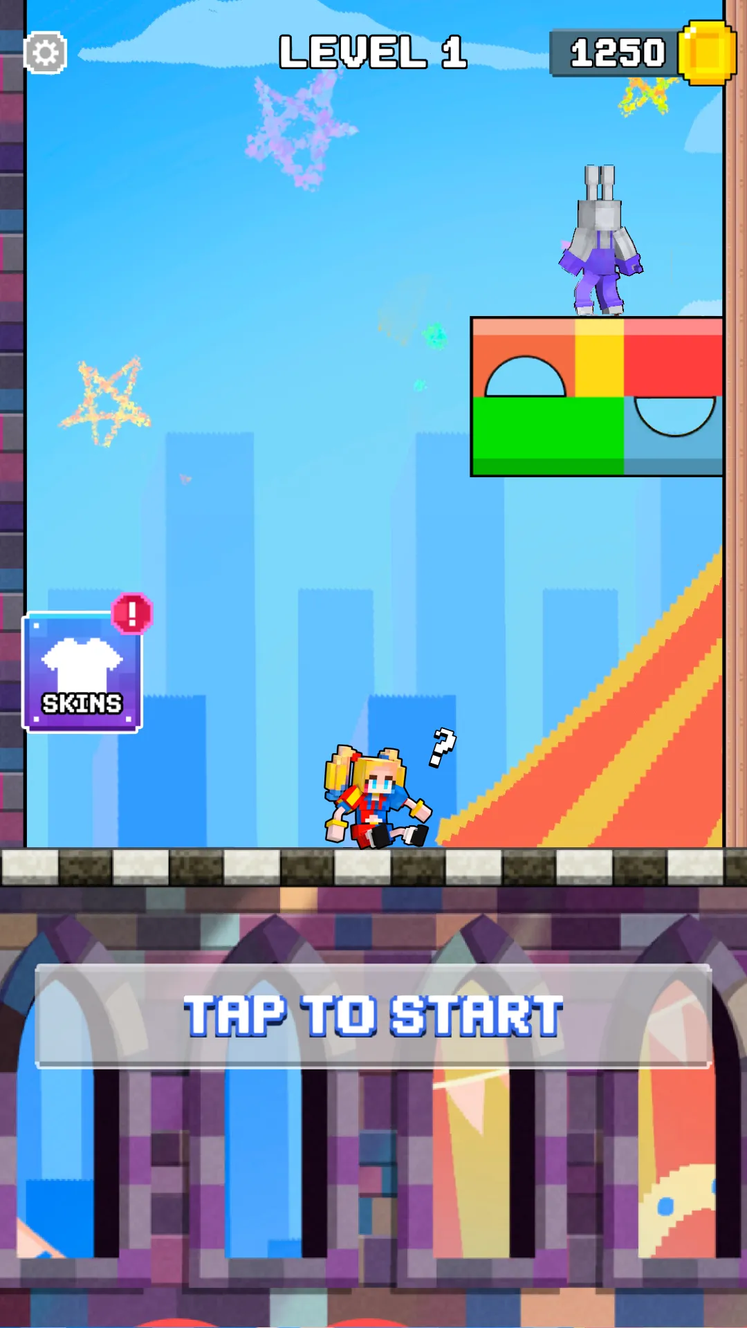 Rainbow Clown: Swing Monster | Indus Appstore | Screenshot