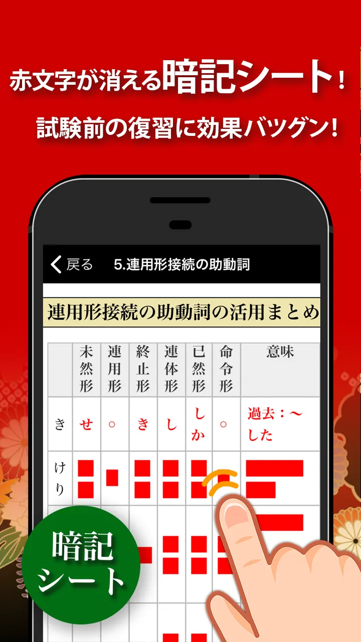 古文・漢文（古文単語、古典文法、漢文） | Indus Appstore | Screenshot