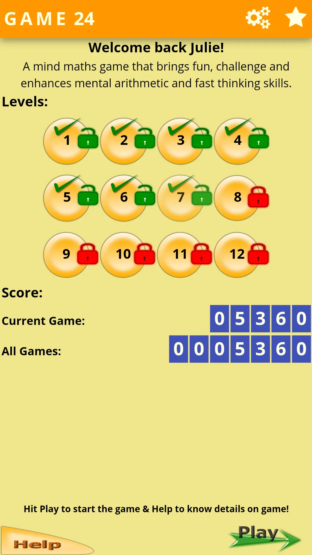 24 Game | Indus Appstore | Screenshot