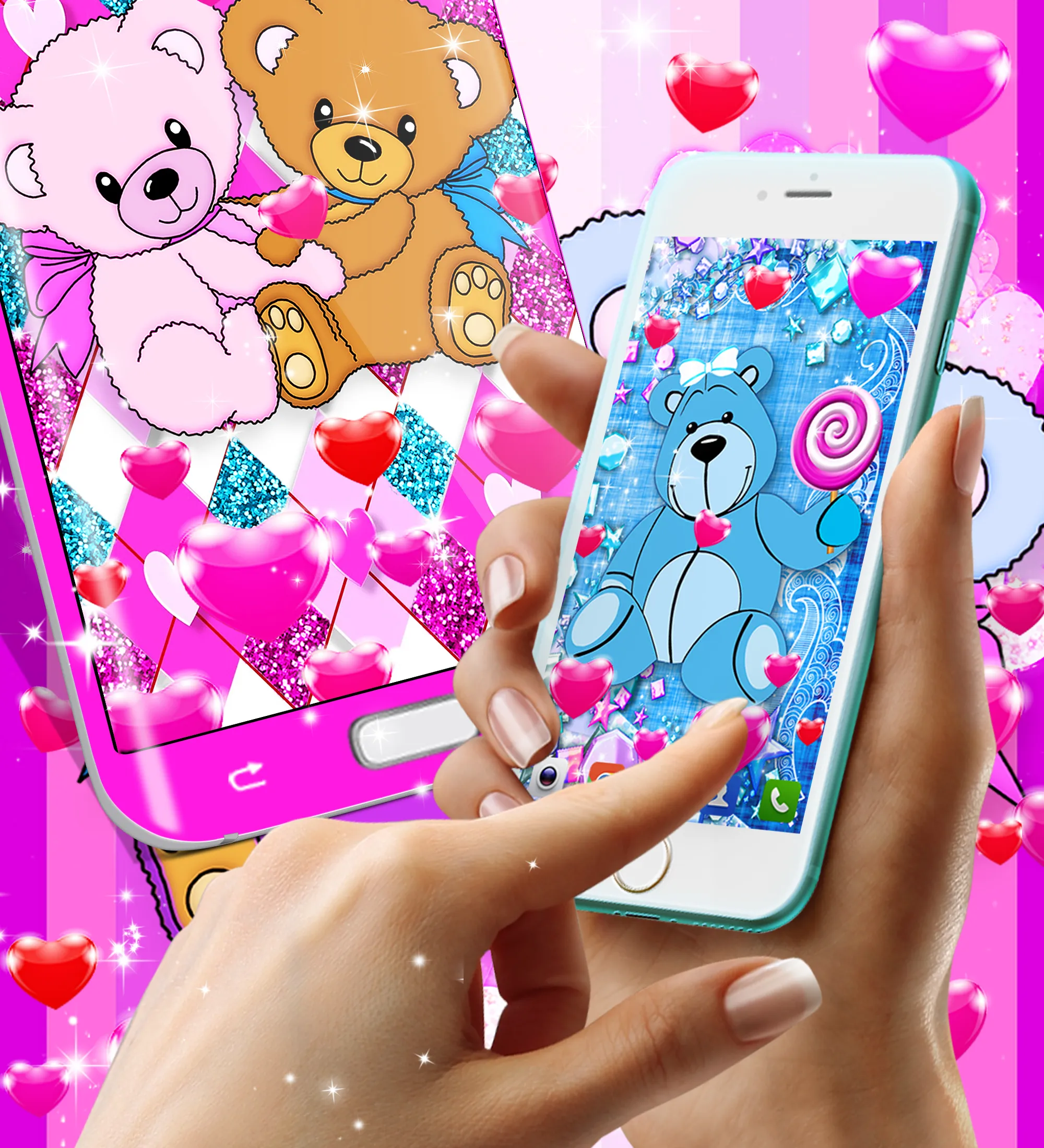 Teddy bear live wallpaper | Indus Appstore | Screenshot