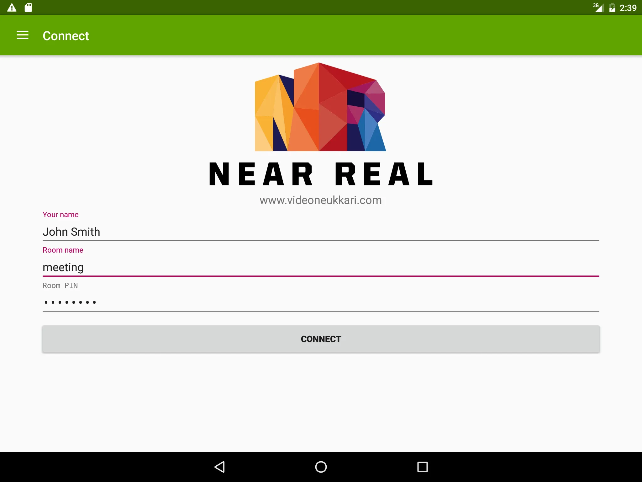 Near Real Connect | Indus Appstore | Screenshot