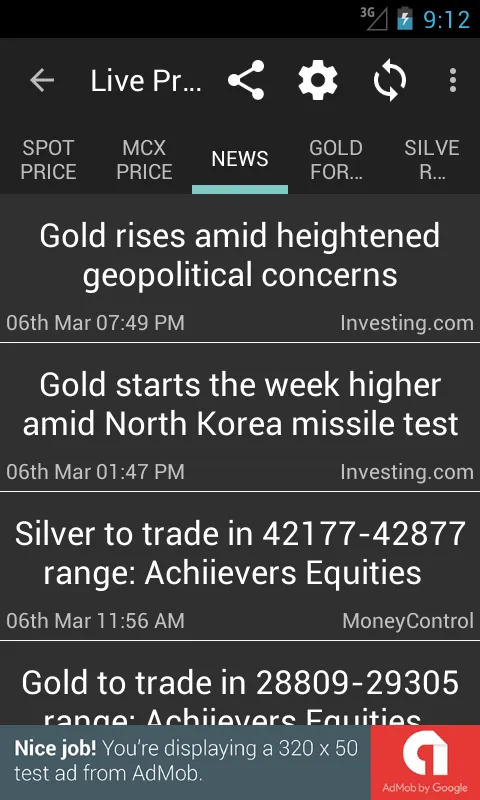 India Daily Gold Silver Price | Indus Appstore | Screenshot