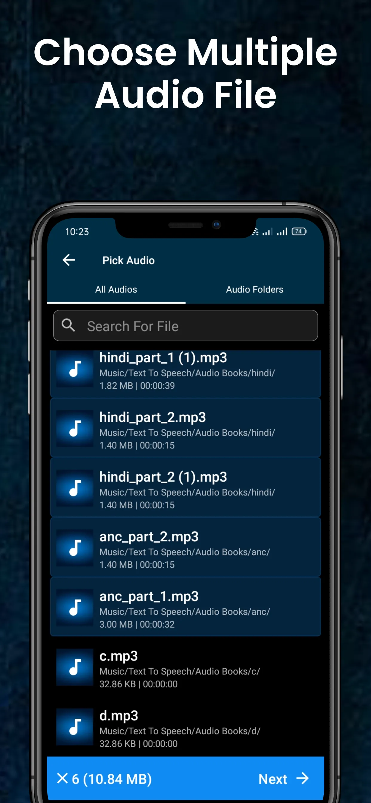 Audio Cutter Audio Joiner App | Indus Appstore | Screenshot