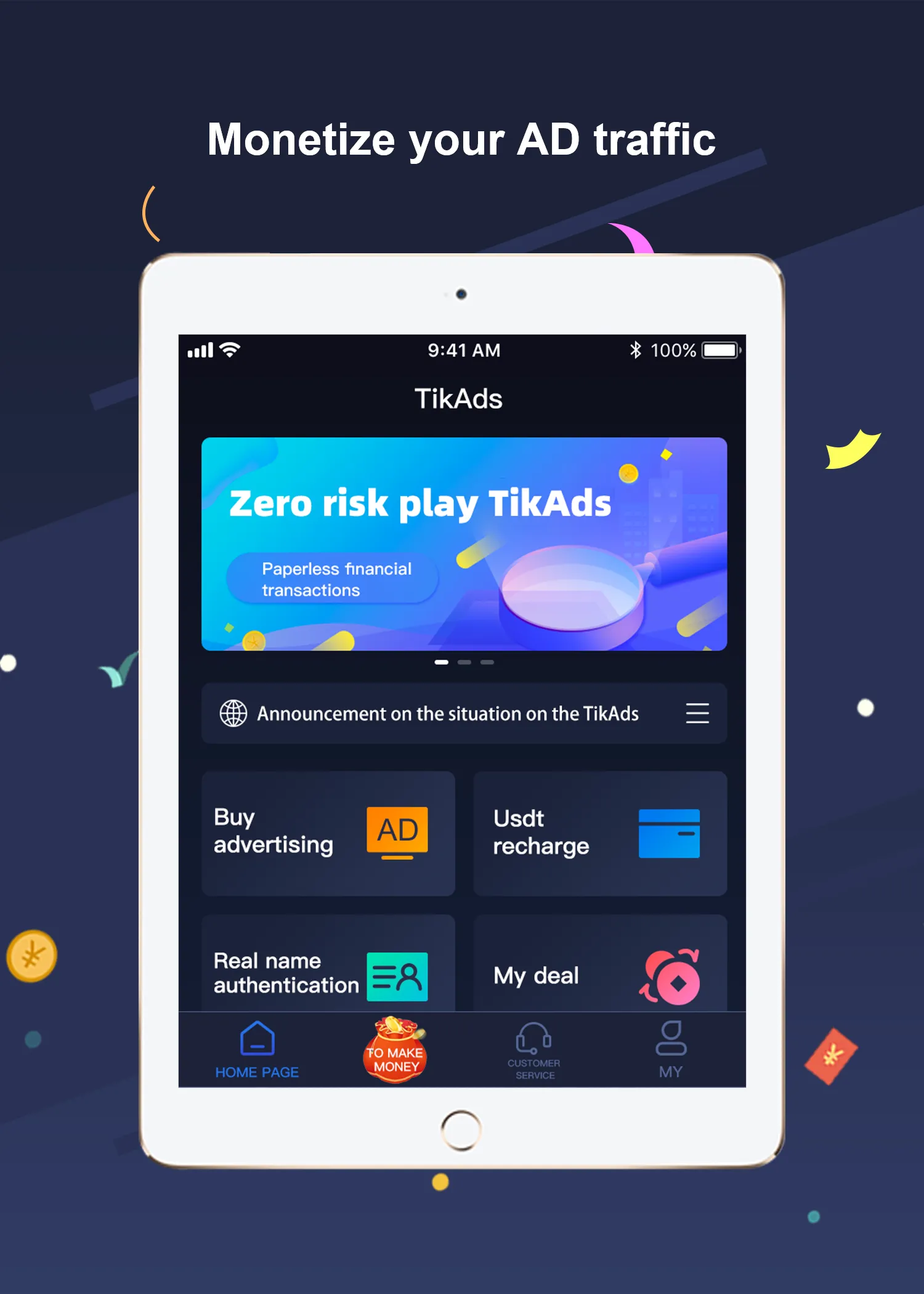 TikAds | Indus Appstore | Screenshot