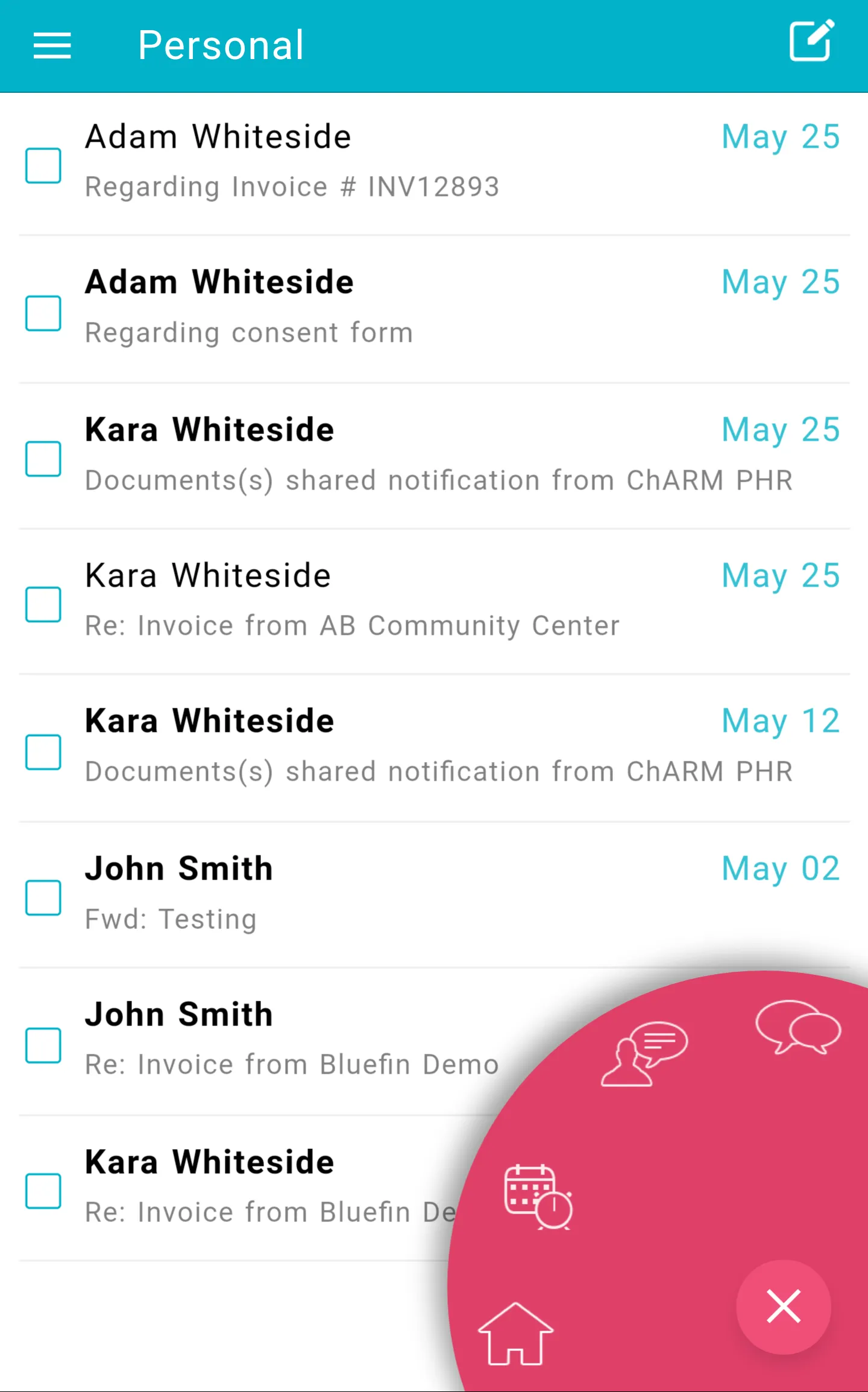 ChARM EHR Scheduler | Indus Appstore | Screenshot