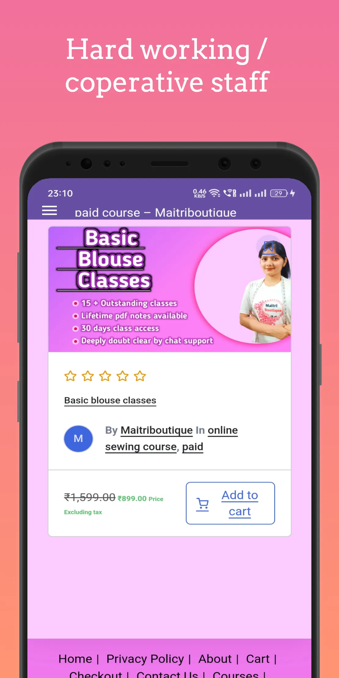 Maitri Boutique | Indus Appstore | Screenshot