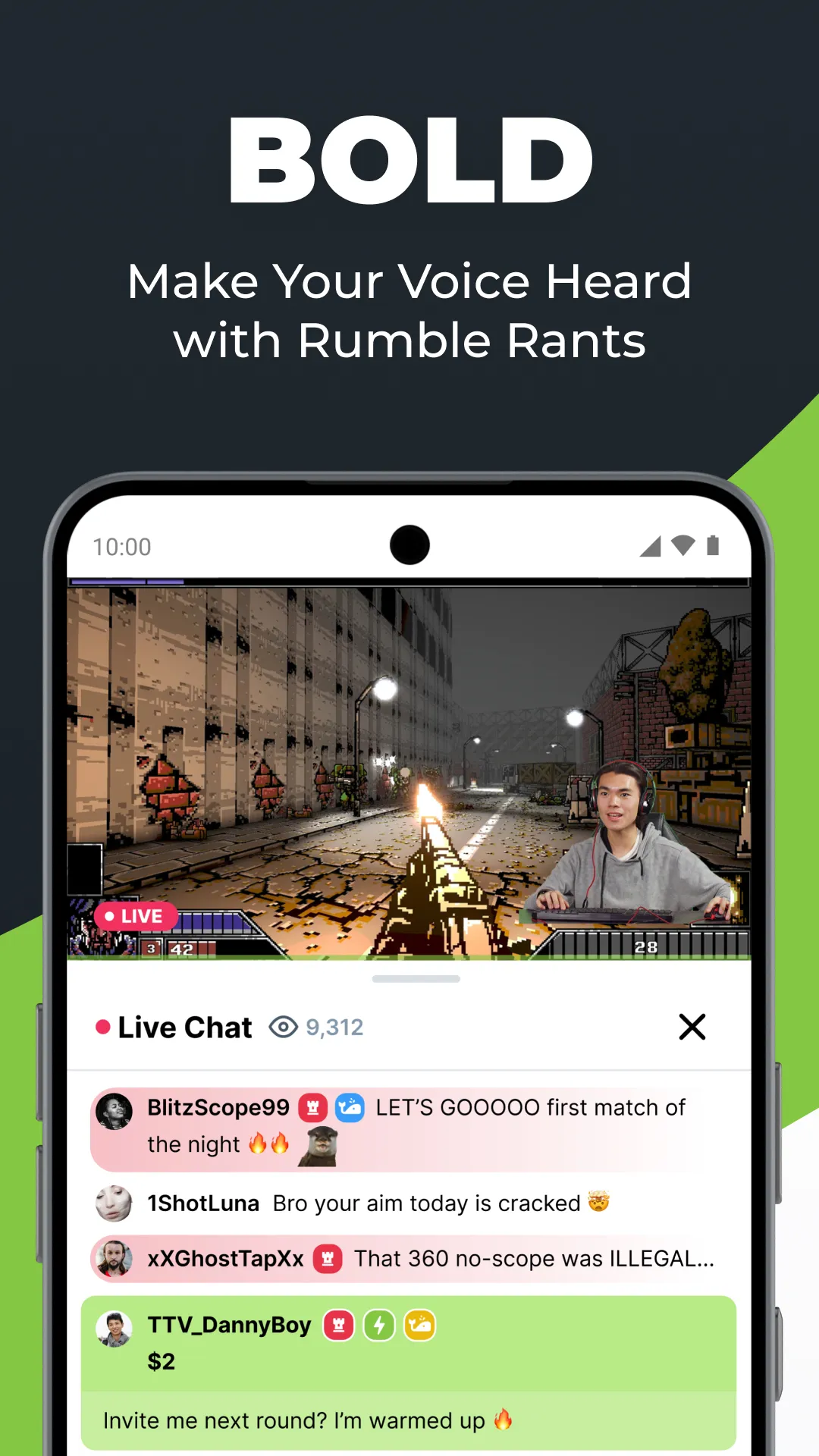 Rumble | Indus Appstore | Screenshot