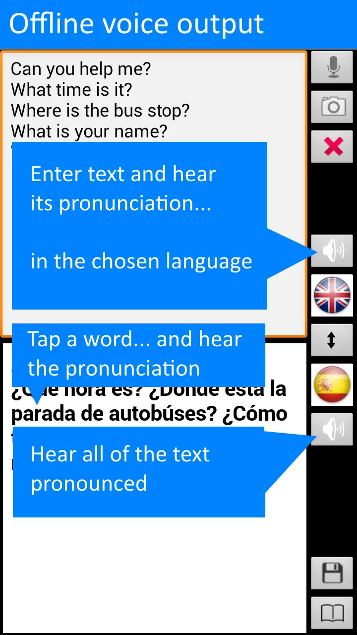 Offline Translator: Spanish-En | Indus Appstore | Screenshot