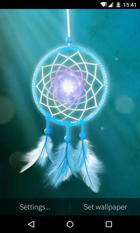 3D Dream Catcher  Wallpaper | Indus Appstore | Screenshot