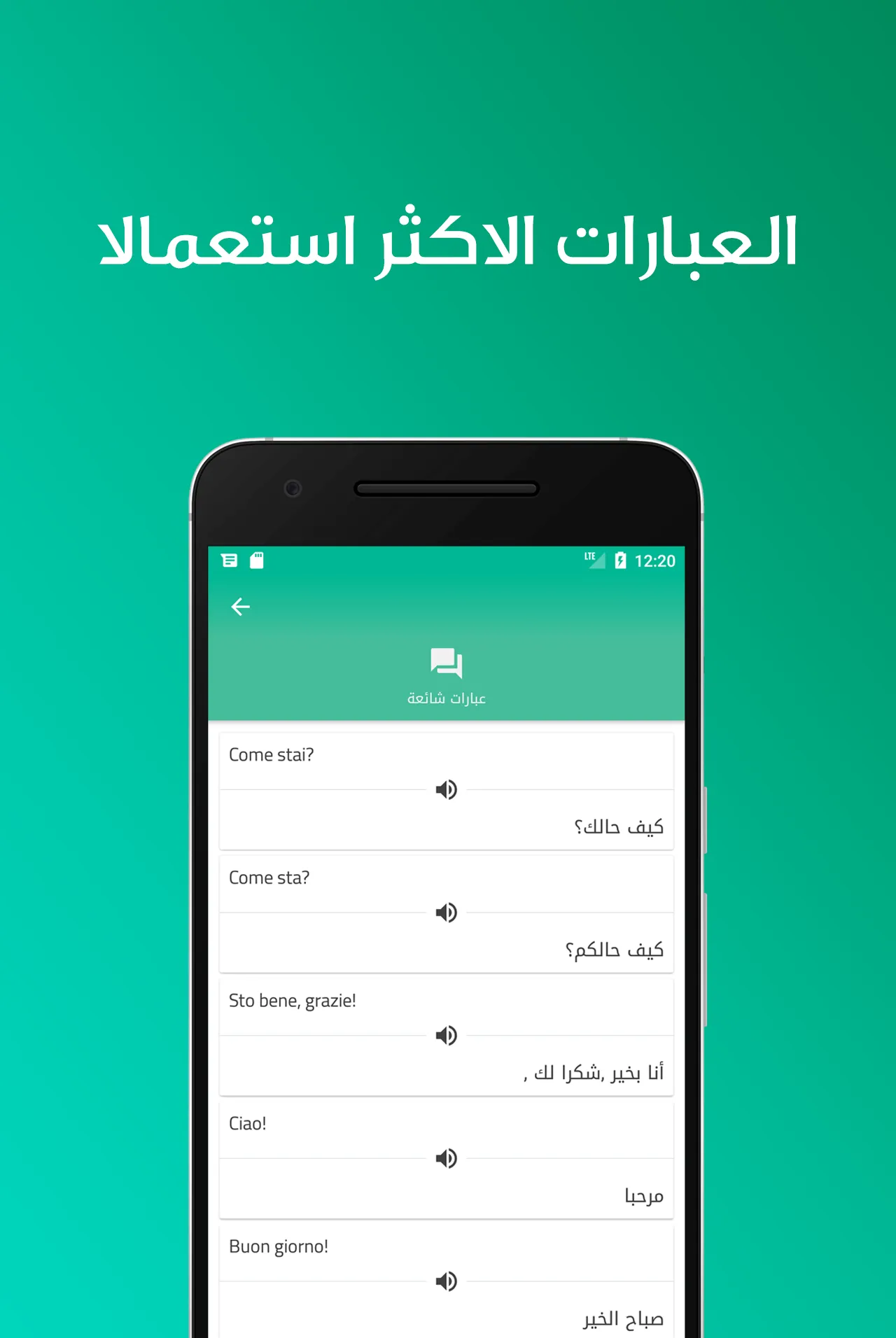 تعلم اللغة الايطالية ببساطة | Indus Appstore | Screenshot