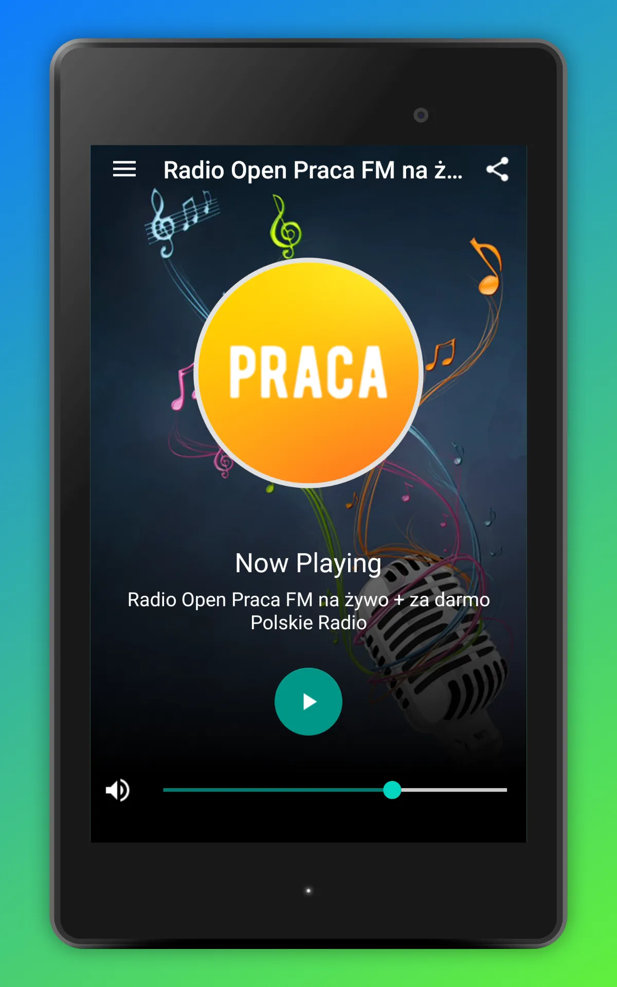 Open FM Radio Praca App Polska | Indus Appstore | Screenshot