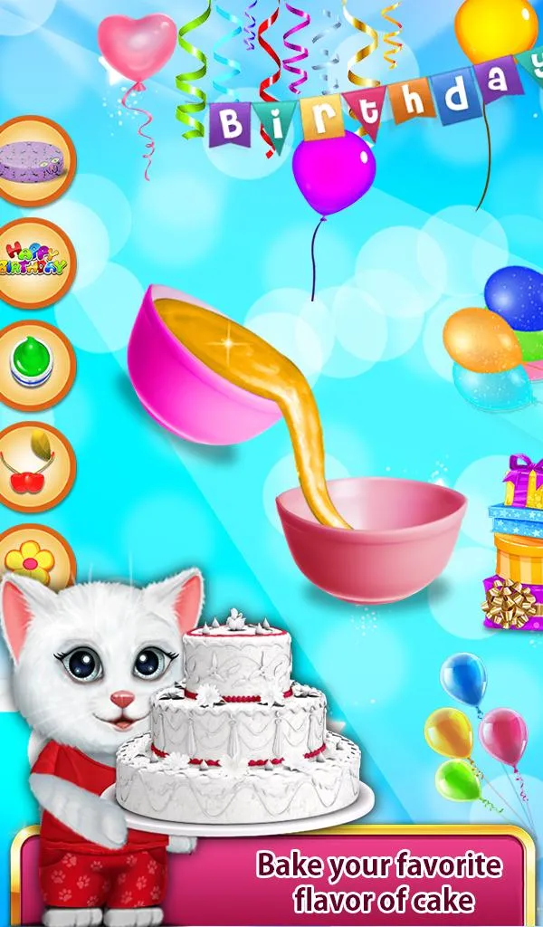 Kitty Birthday Party Games | Indus Appstore | Screenshot