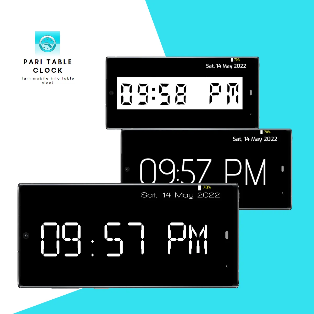 Pari Table Clock - Table Clock | Indus Appstore | Screenshot