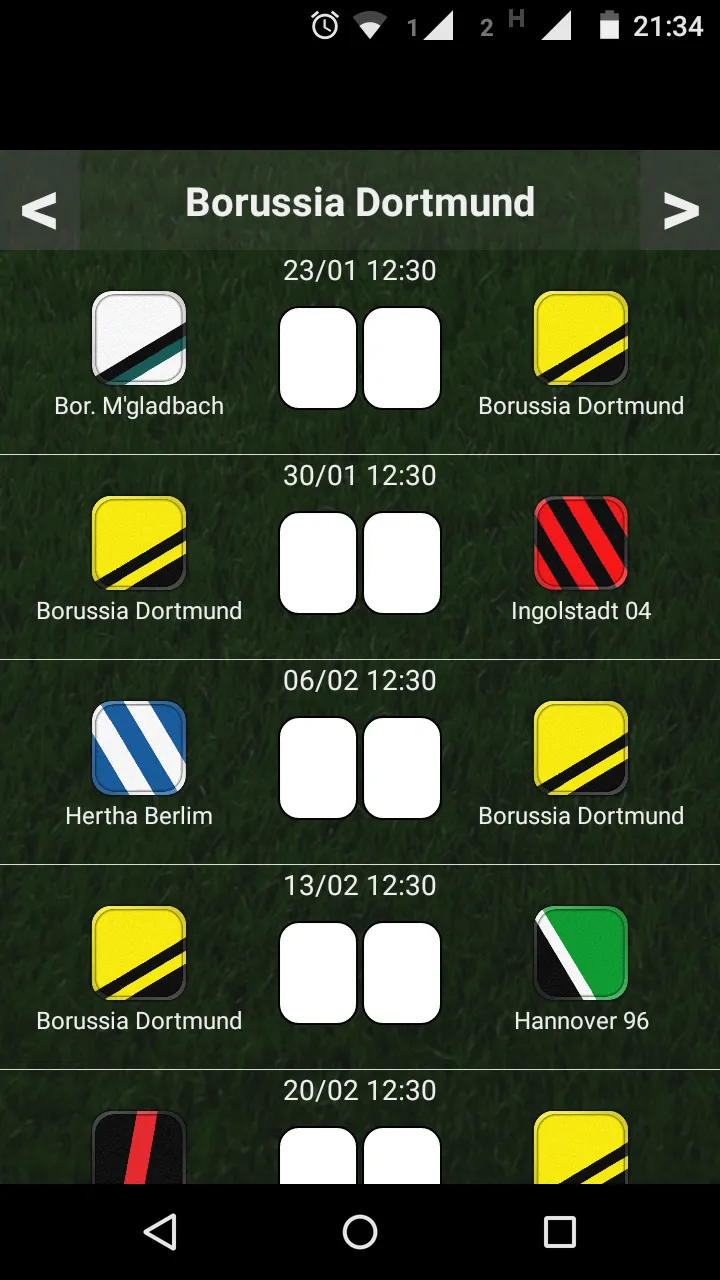 Table German League | Indus Appstore | Screenshot