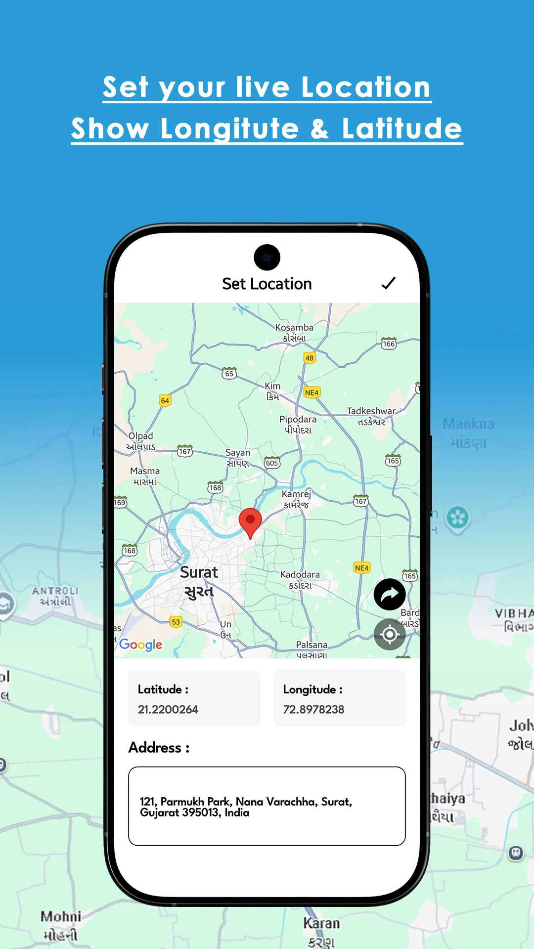 GPS Map Camera Location GeoTag | Indus Appstore | Screenshot