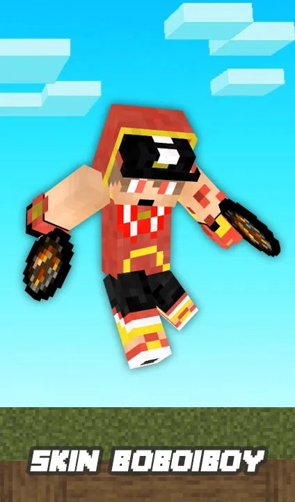 Skin Boboiboy for Minecraft | Indus Appstore | Screenshot