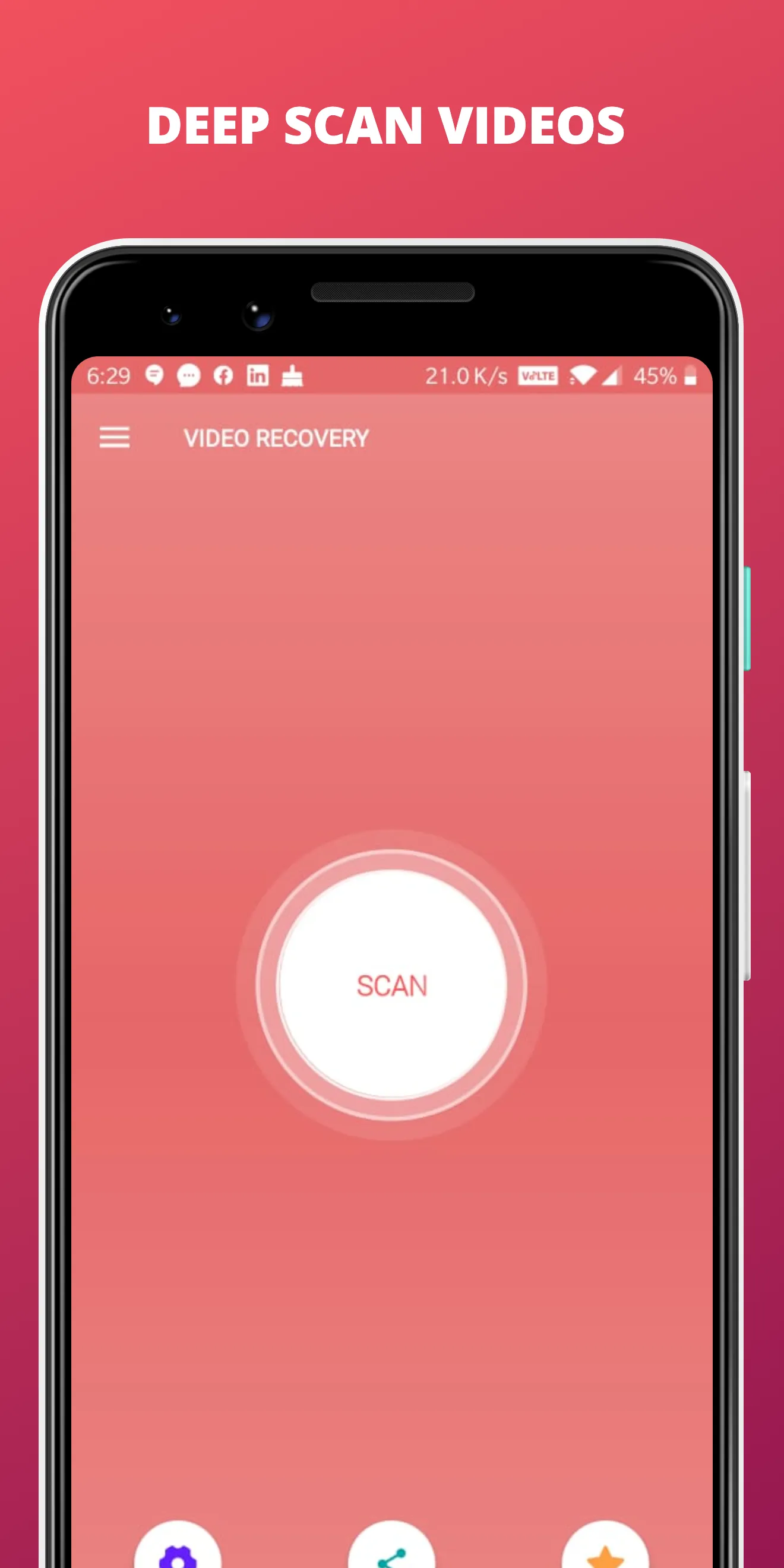 Deleted Video Recovery App | Indus Appstore | Screenshot