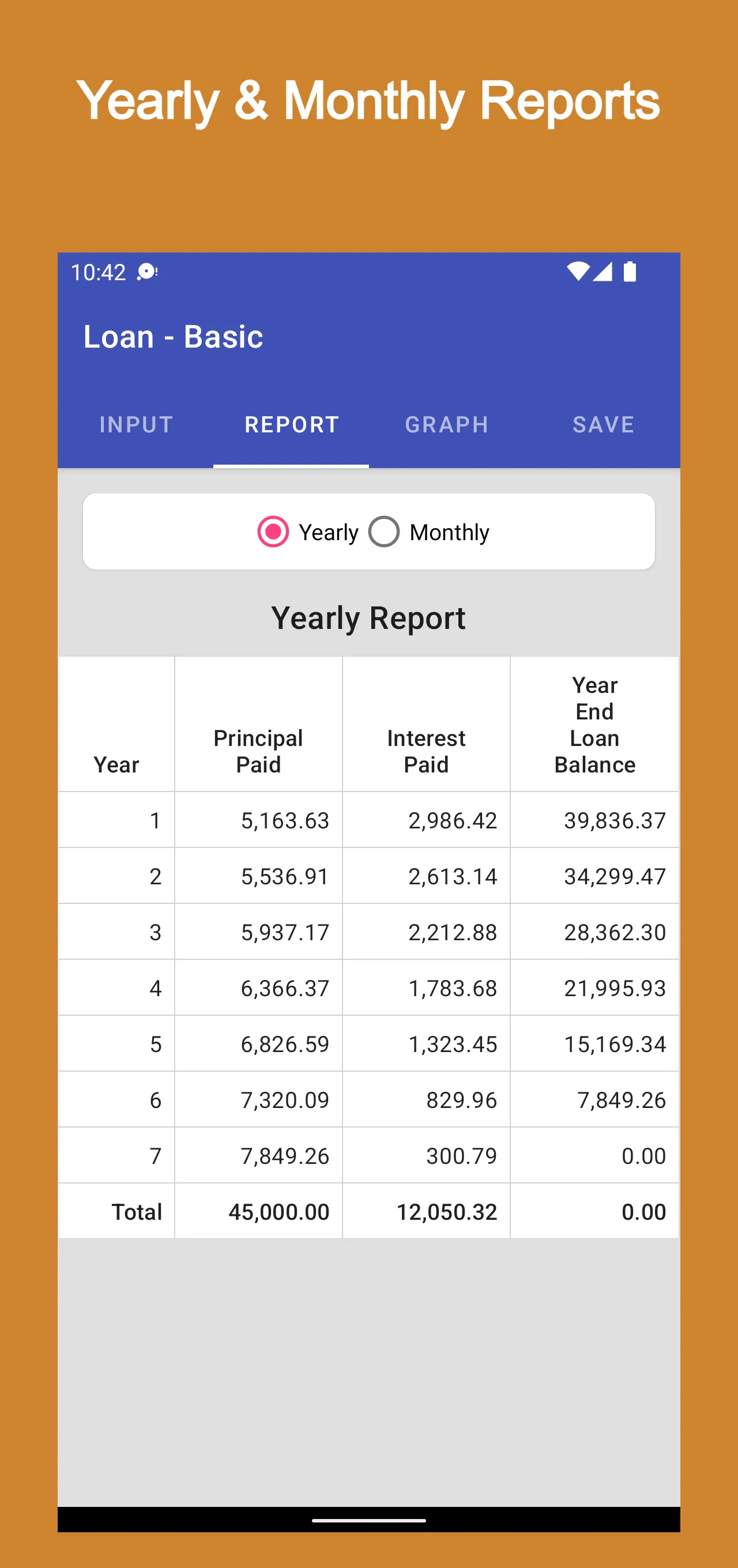 EMI Calculator | Indus Appstore | Screenshot