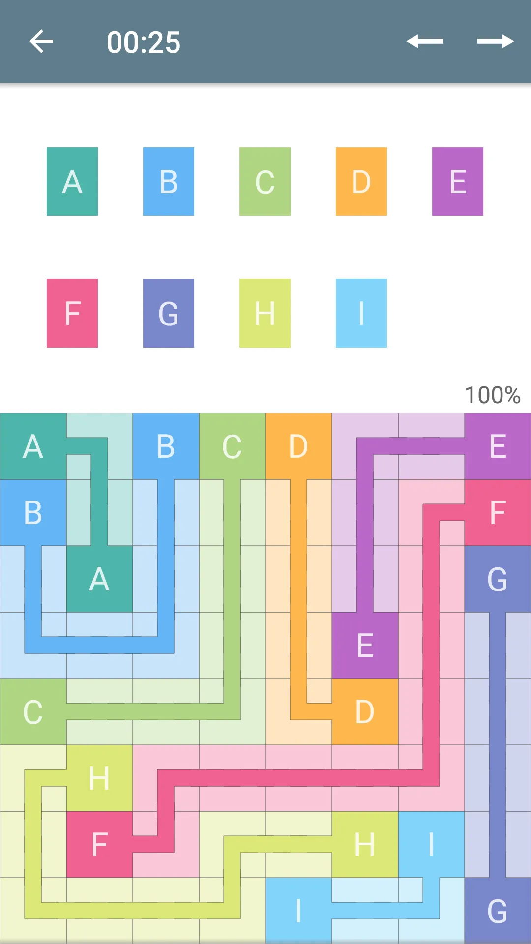 Color Pipes (Numberlink) | Indus Appstore | Screenshot