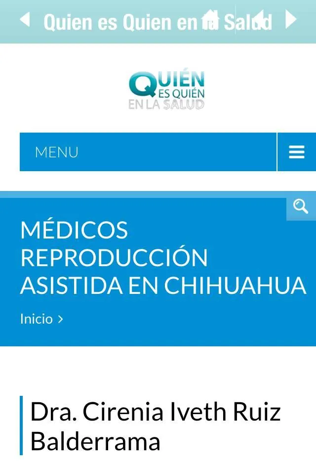 Quién es Quién en la Salud | Indus Appstore | Screenshot