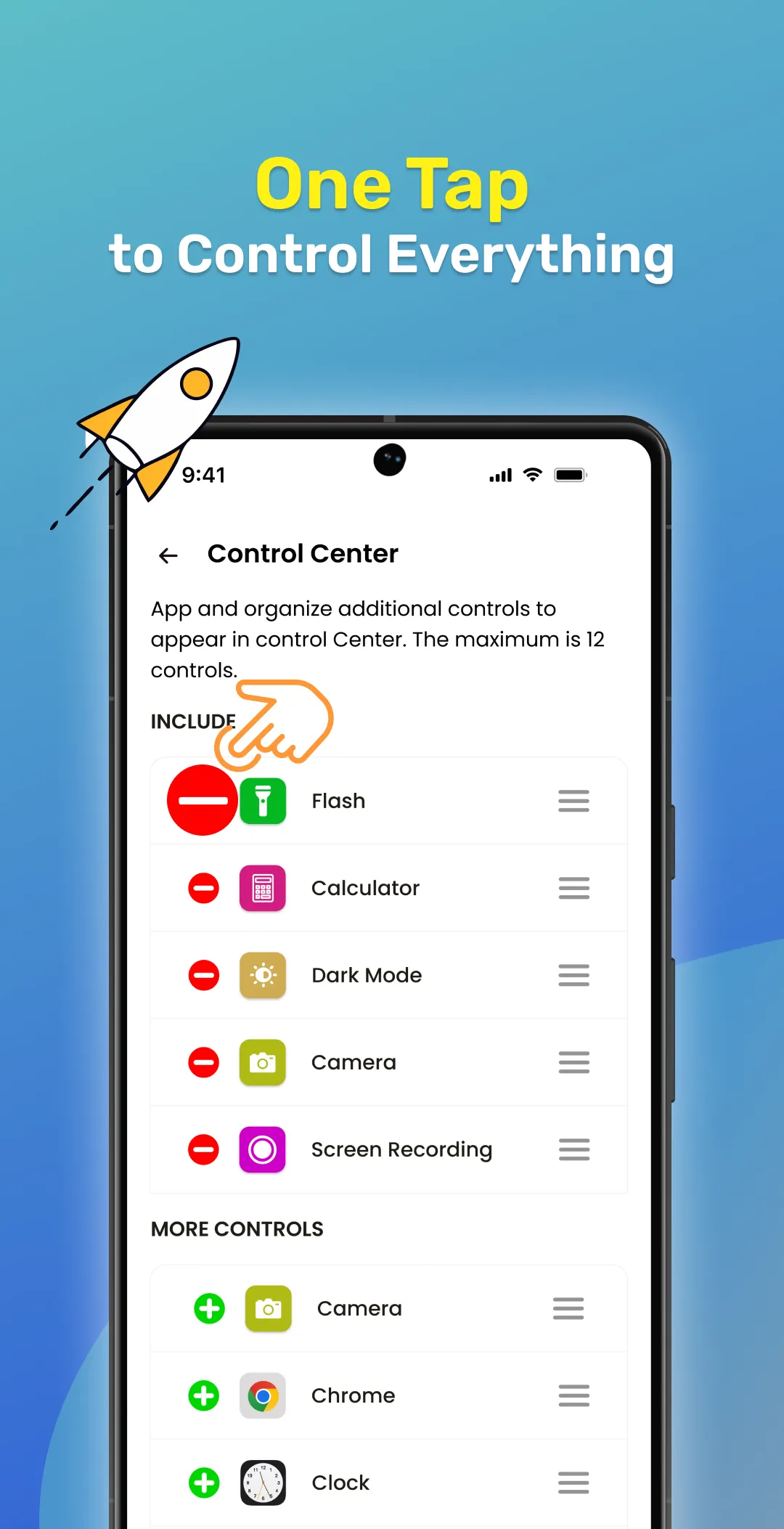 Launcher Panel - Quick Center | Indus Appstore | Screenshot