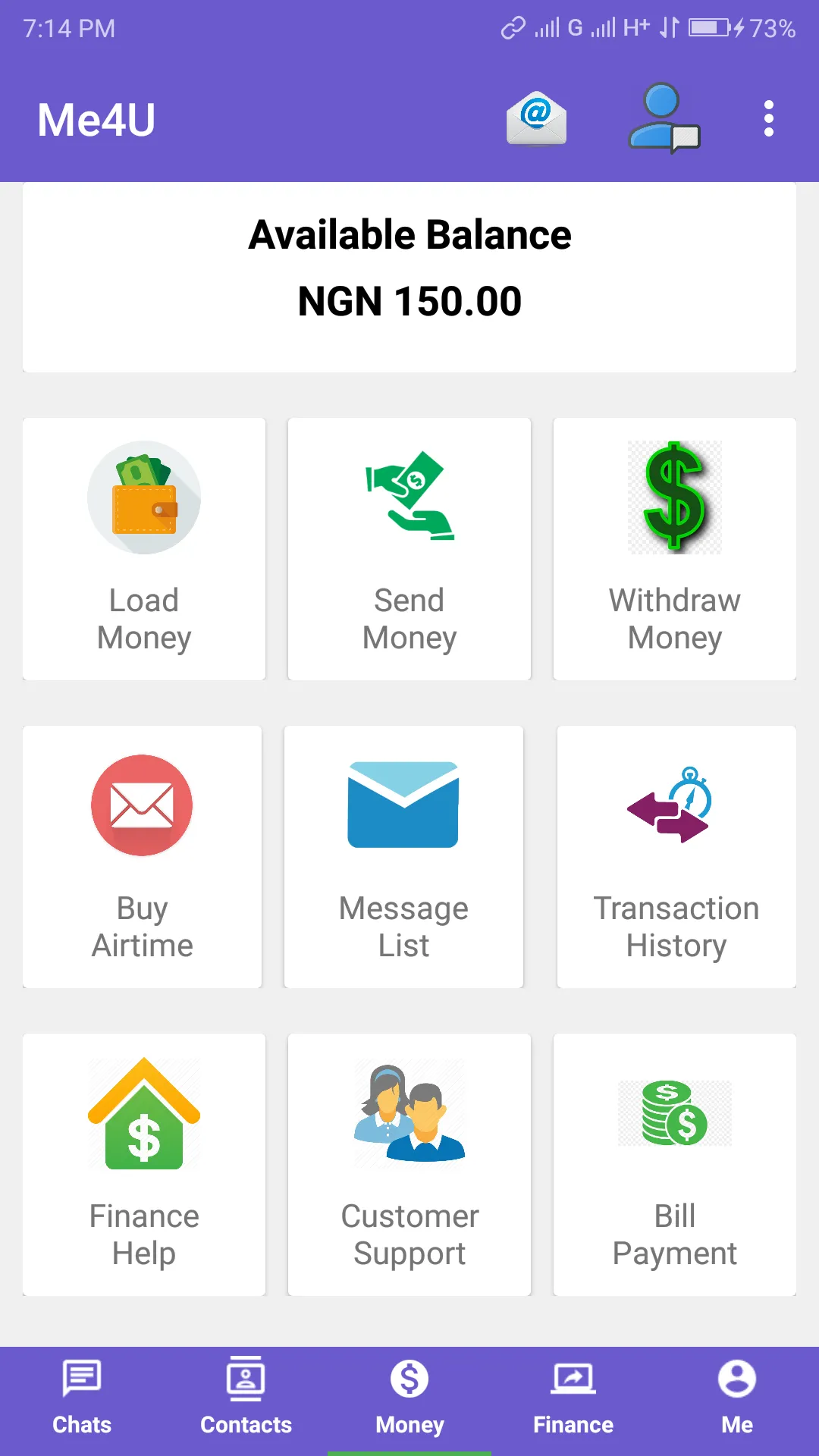 Me4U: Chat, Send/Receive Money | Indus Appstore | Screenshot