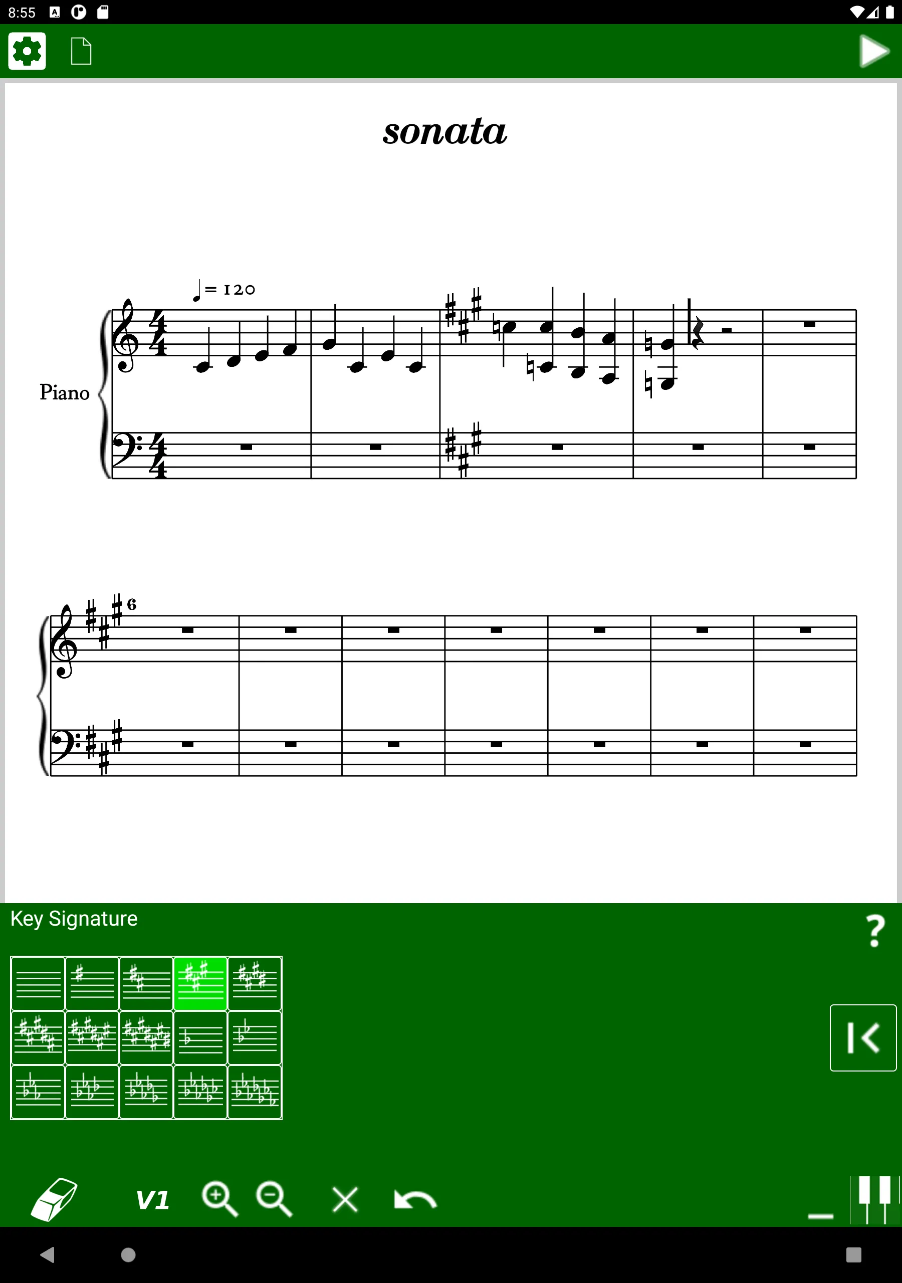 A-Score Music Composer | Indus Appstore | Screenshot