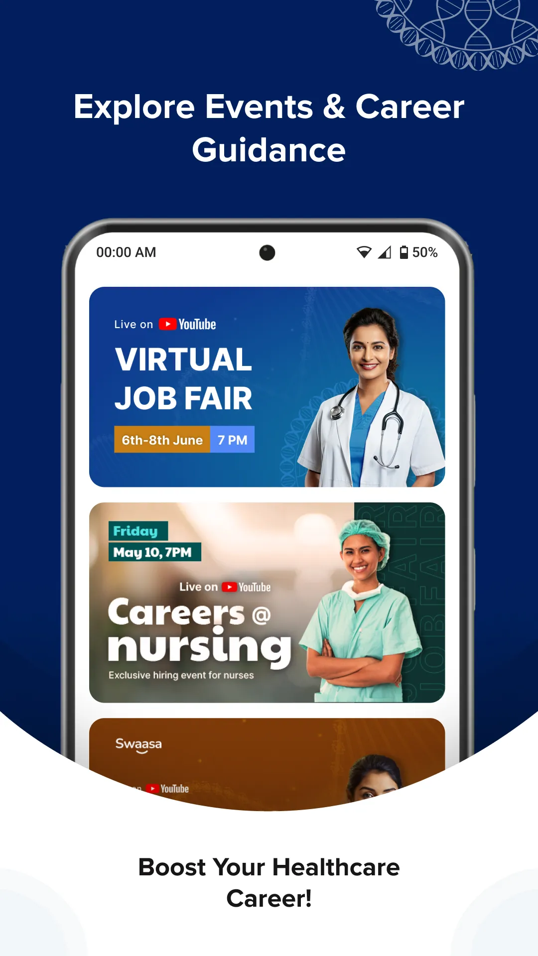 Swaasa: Find Healthcare Jobs | Indus Appstore | Screenshot