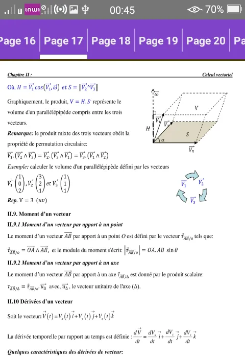 cours de physique du point | Indus Appstore | Screenshot