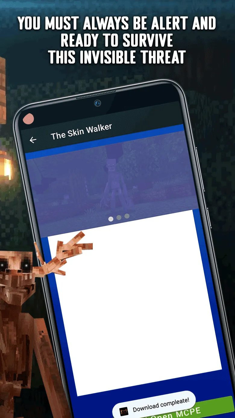 SkinWalker Horror Mod for MCPE | Indus Appstore | Screenshot
