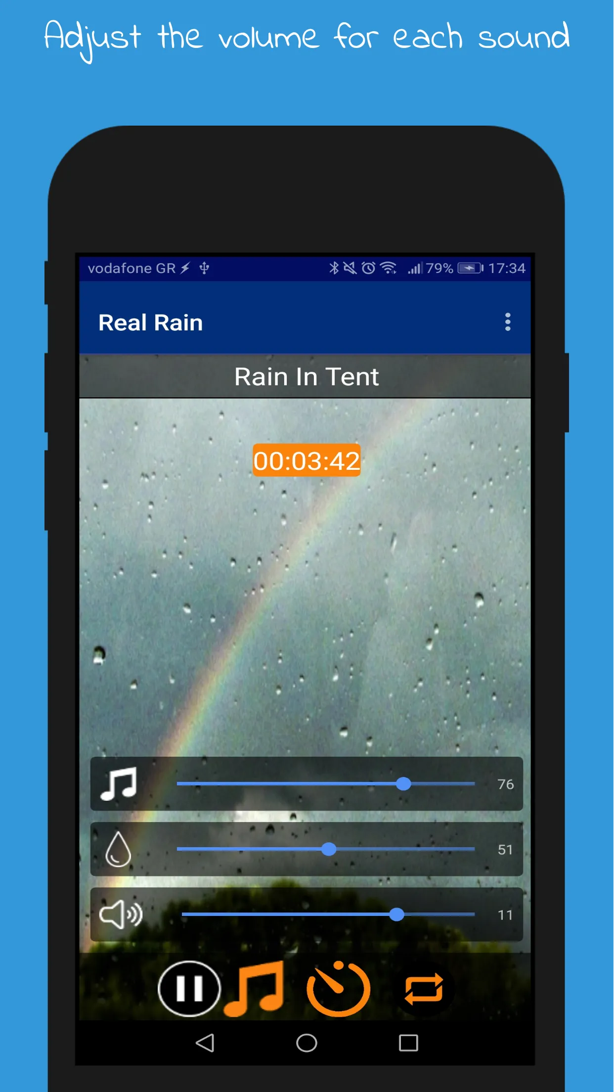 Real Rain Sounds Relax & Sleep | Indus Appstore | Screenshot