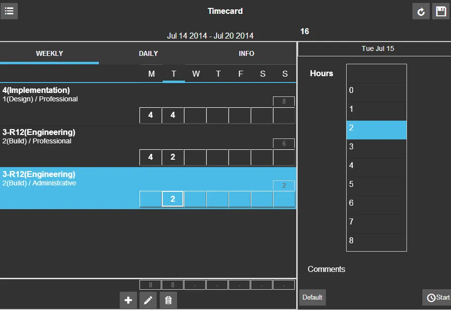 AECOM TimeSpeed | Indus Appstore | Screenshot