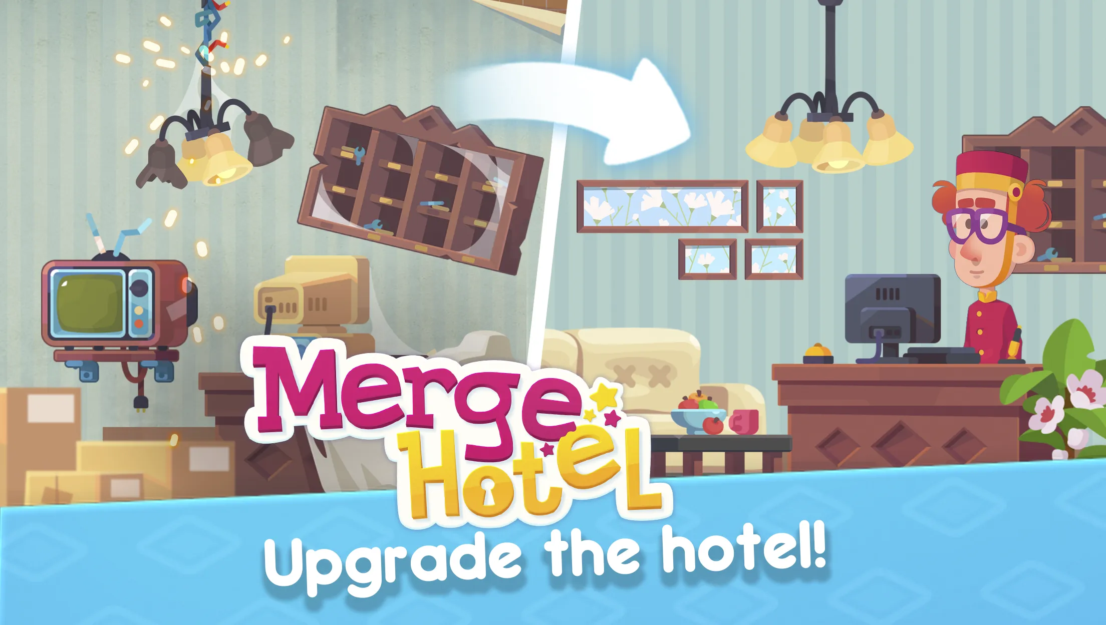 Merge Hotel: Family Puzzles | Indus Appstore | Screenshot