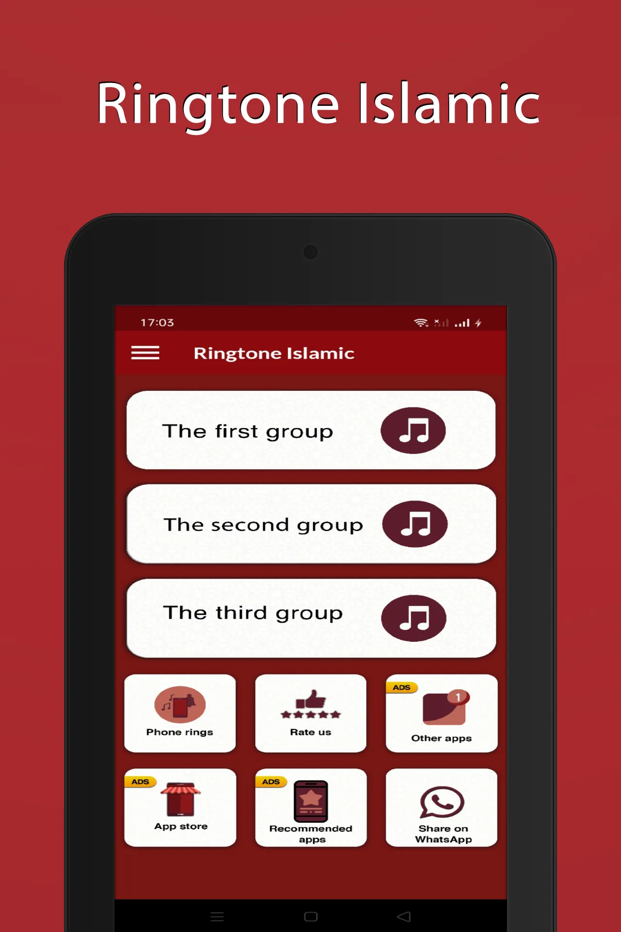 Ringtone Islamic | Indus Appstore | Screenshot