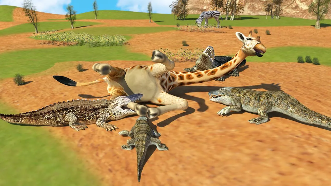 Hungry Crocodile Wild Hunt Sim | Indus Appstore | Screenshot