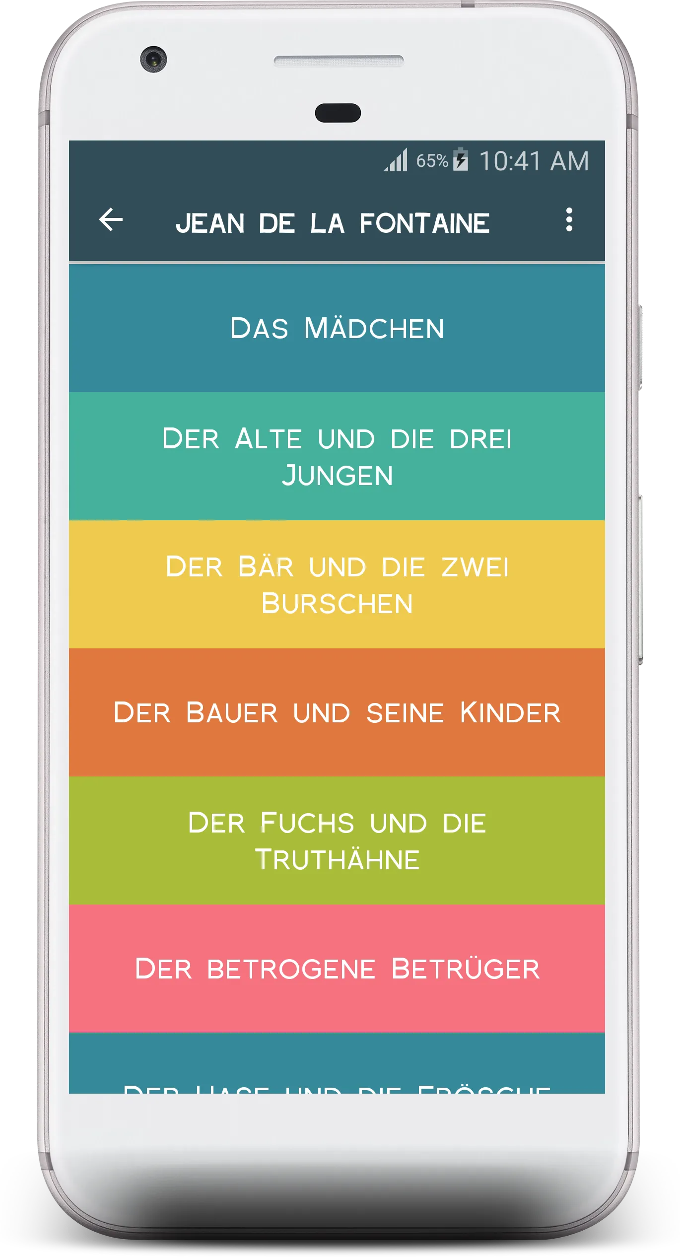 Deutsche Fabeln | Indus Appstore | Screenshot