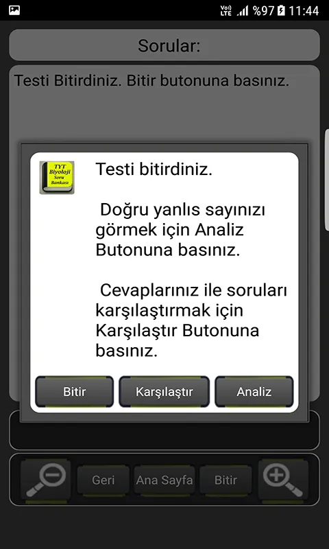 TYT AYT Biyoloji Soru Bankası | Indus Appstore | Screenshot