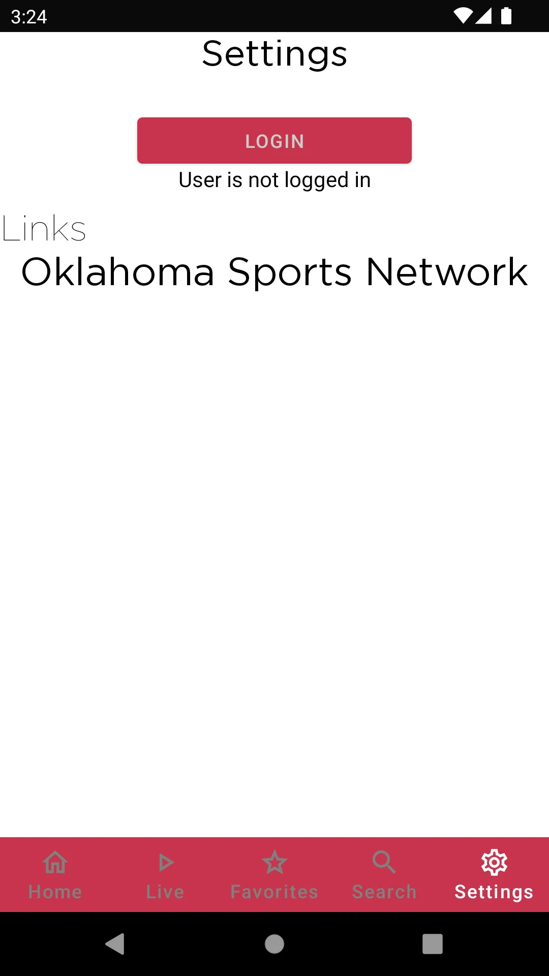 Oklahoma Sports Network | Indus Appstore | Screenshot