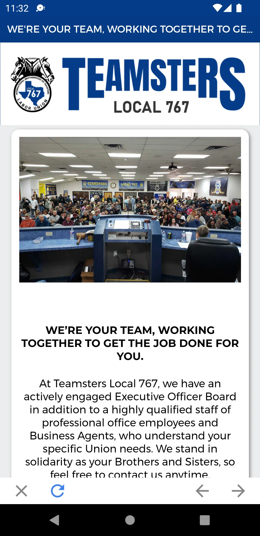 Teamsters 767 | Indus Appstore | Screenshot