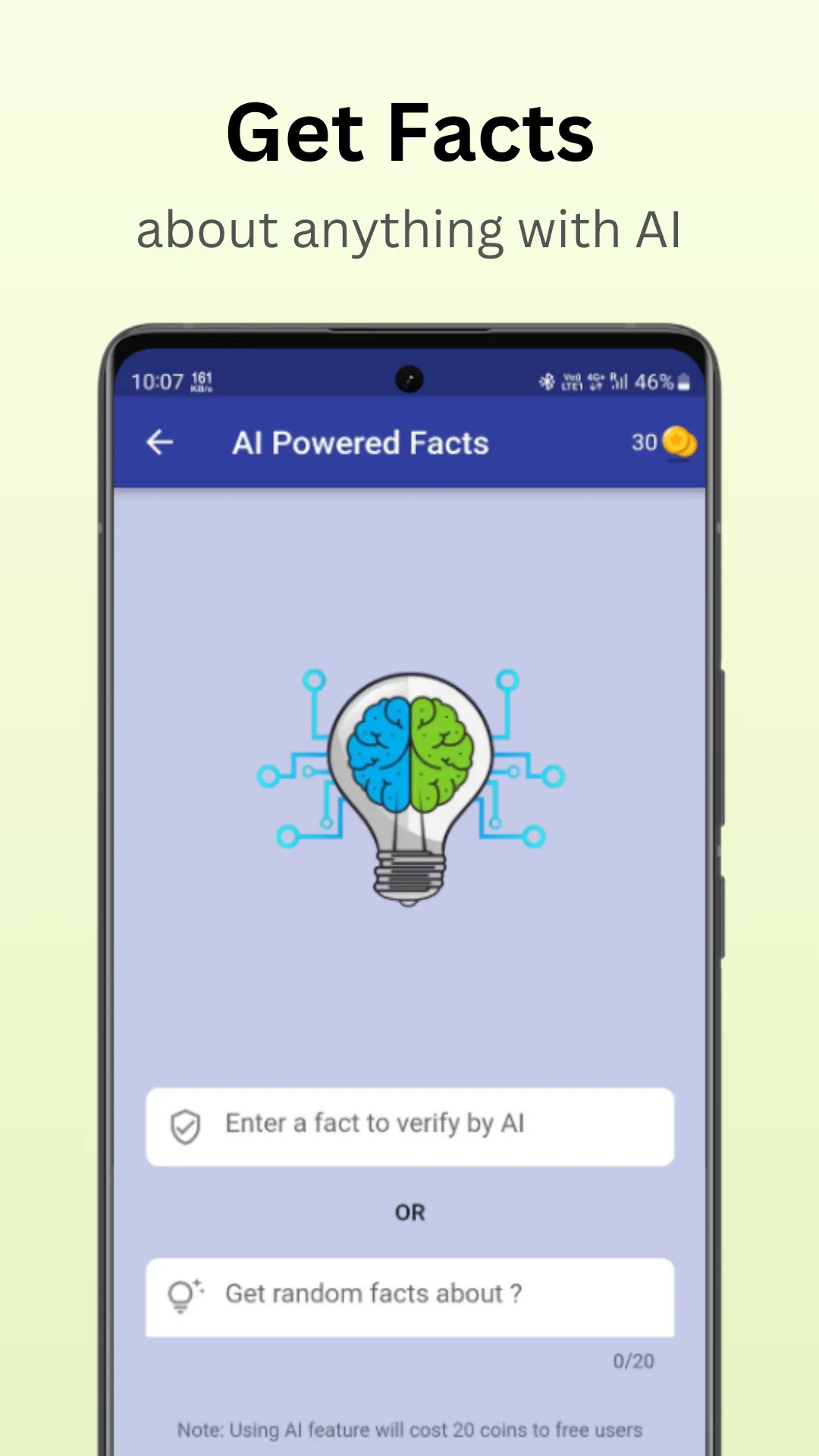 FactJano - Amazing Facts by AI | Indus Appstore | Screenshot