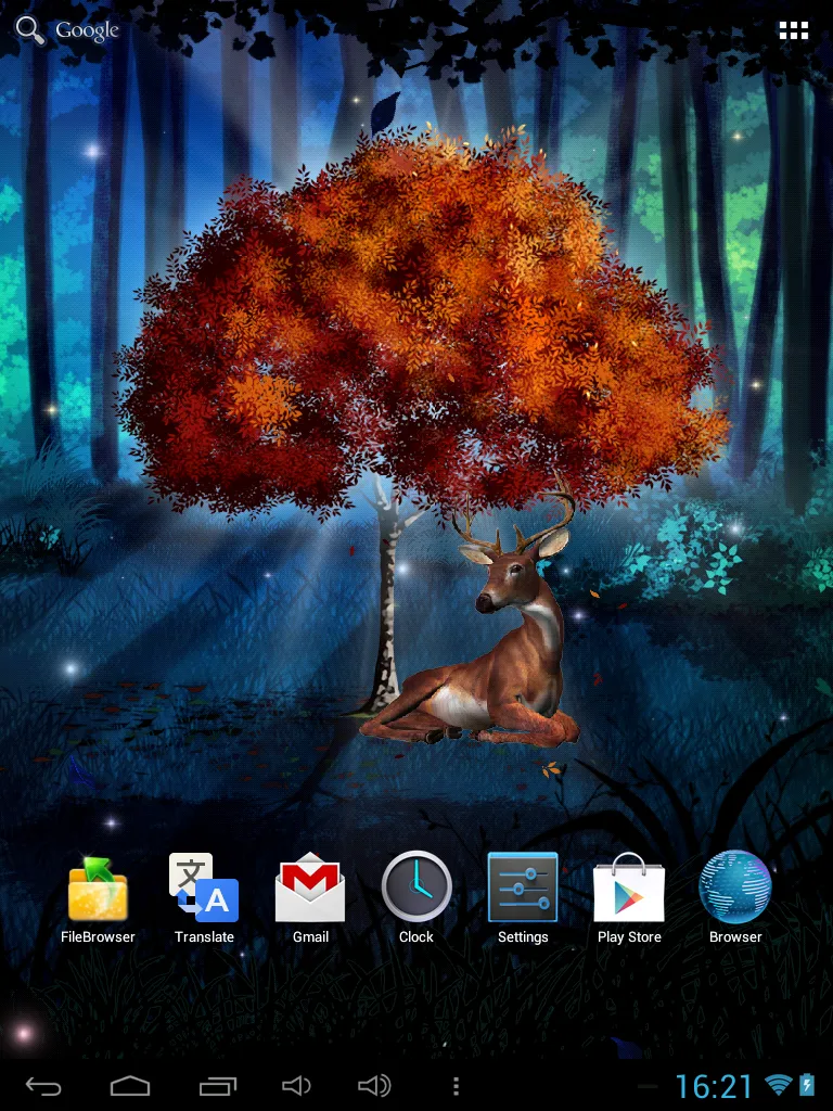 Magic Forest Live Wallpaper | Indus Appstore | Screenshot