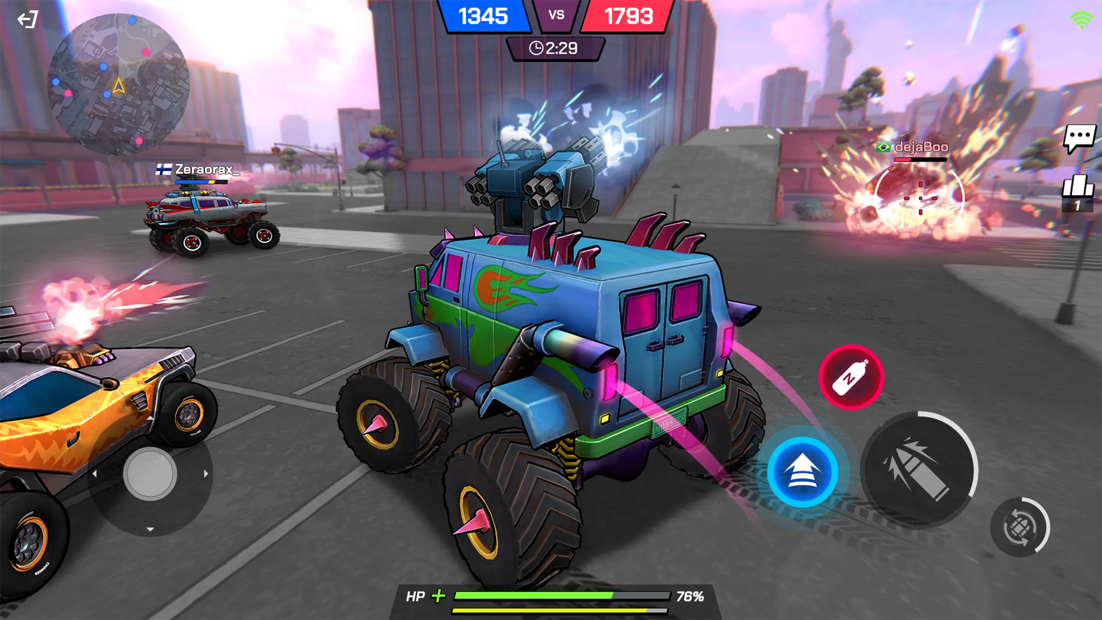 Battle Cars: Nitro PvP Shooter | Indus Appstore | Screenshot