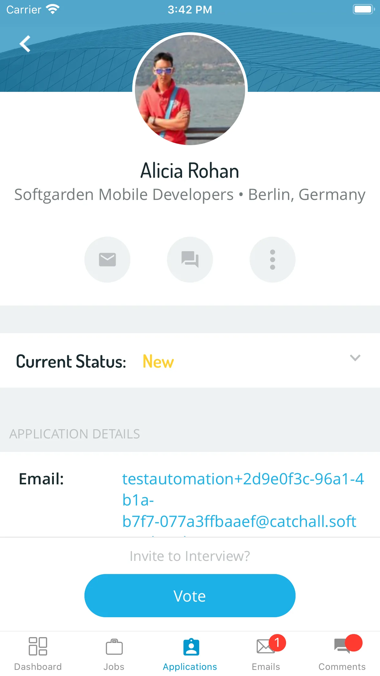 softgarden (employer) | Indus Appstore | Screenshot