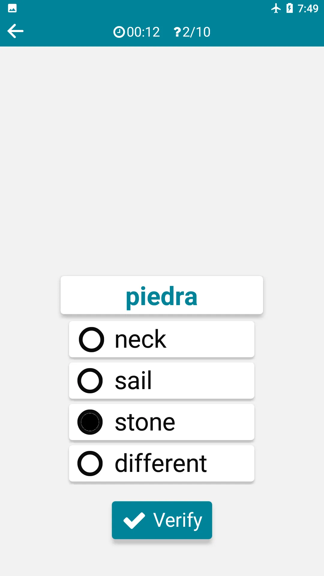 Spanish - English | Indus Appstore | Screenshot