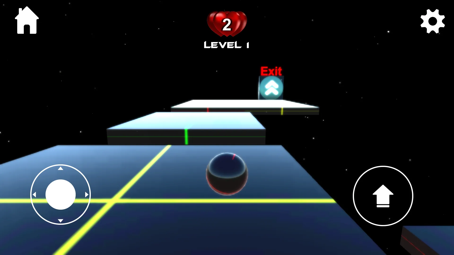 X-Ball Platformer 3D | Indus Appstore | Screenshot