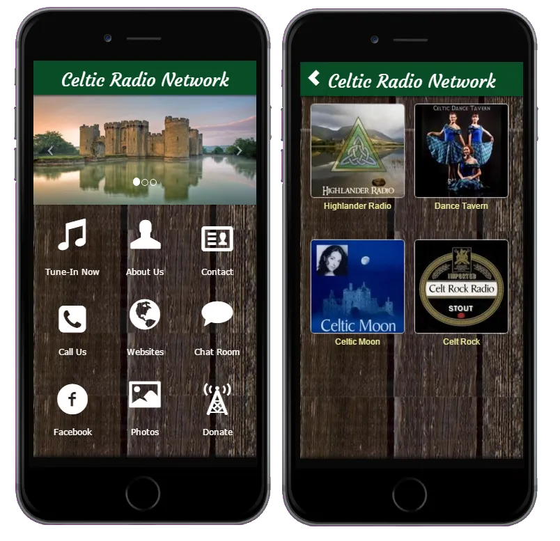 Celtic Radio Network | Indus Appstore | Screenshot