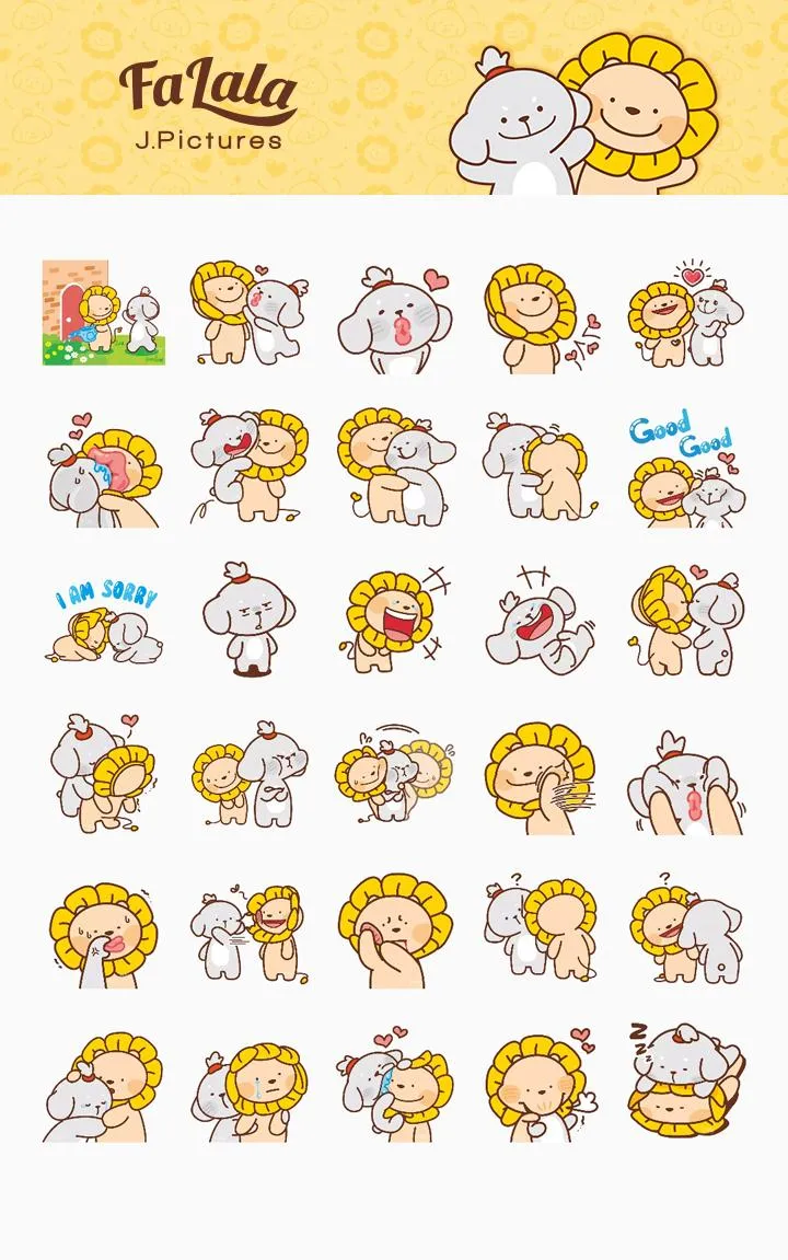 FaLala Stickers for WhatsApp | Indus Appstore | Screenshot