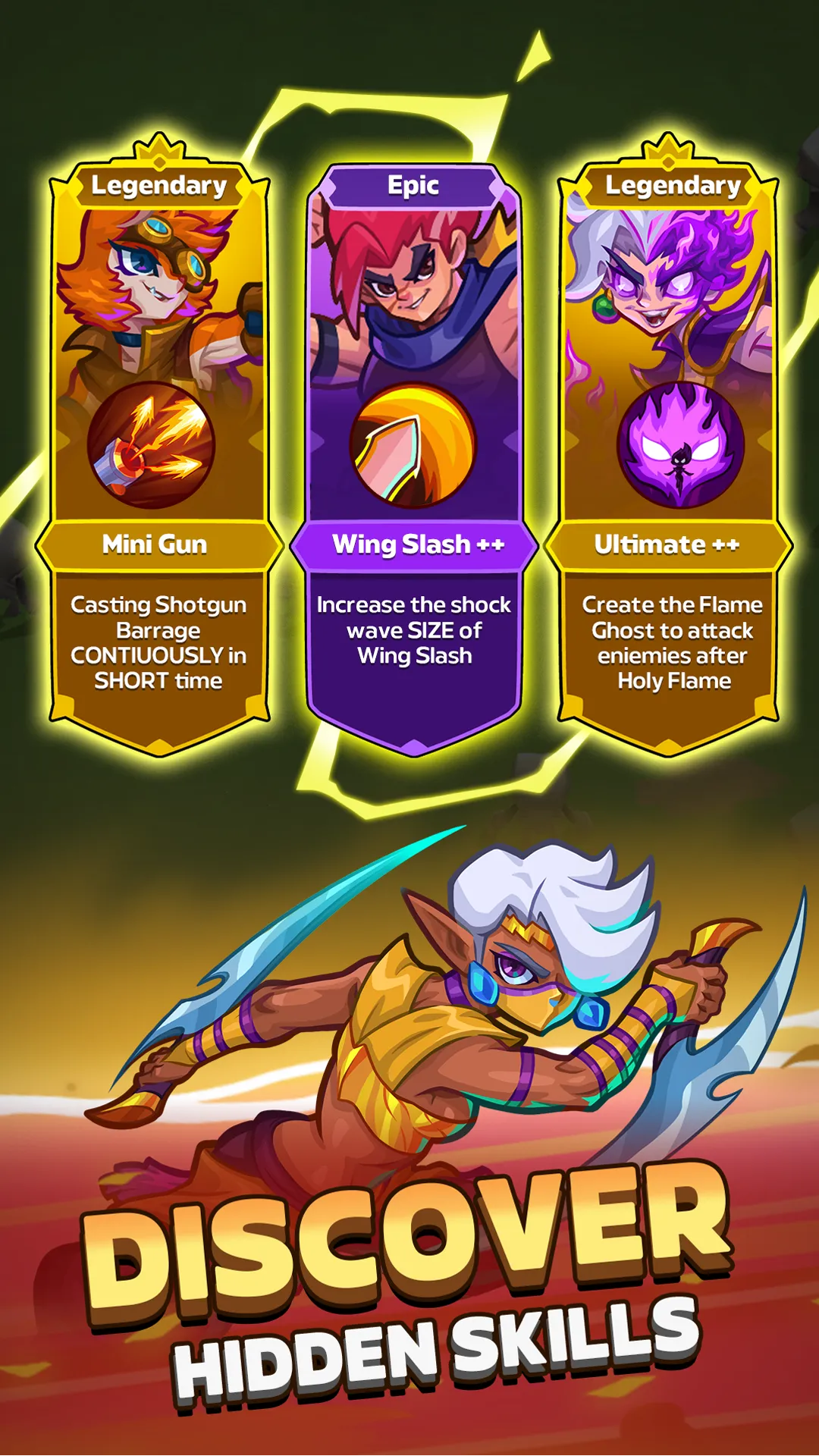 Epic Trio: Roguelike Clash | Indus Appstore | Screenshot