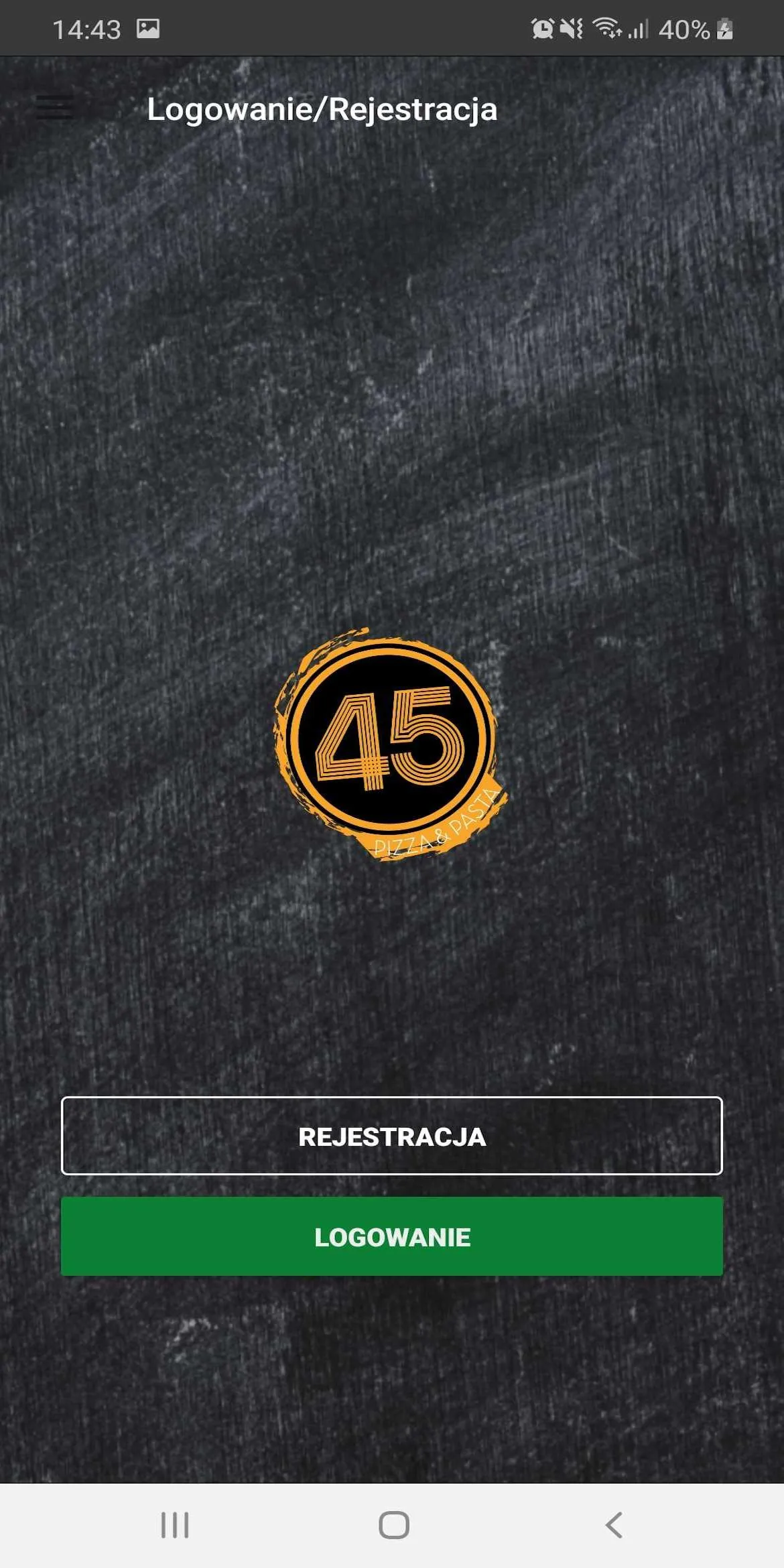 Restauracja 45 | Indus Appstore | Screenshot