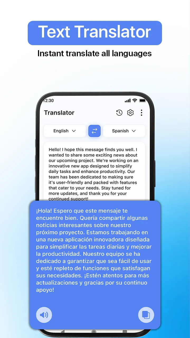 Language Translator, Translate | Indus Appstore | Screenshot